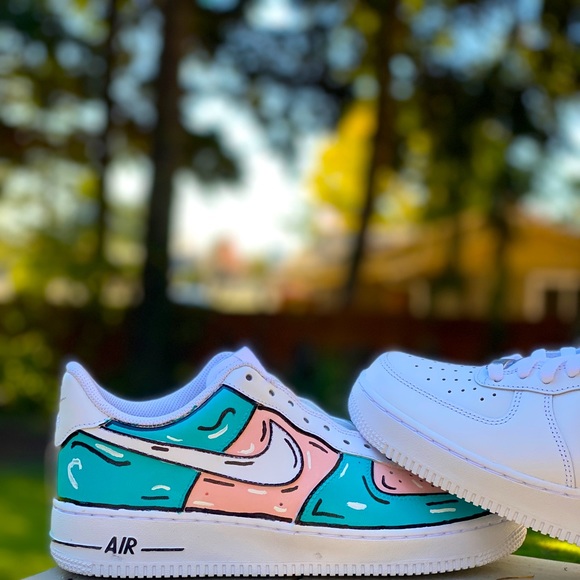Cartoon themed AF1’s - Picture 1 of 3